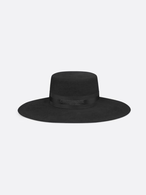 Dior D-Bobby Large-Brim Hat