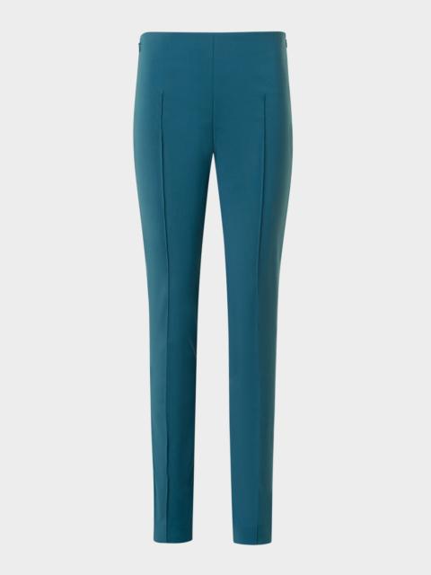 AKRIS Melissa Slim Pintuck Pants