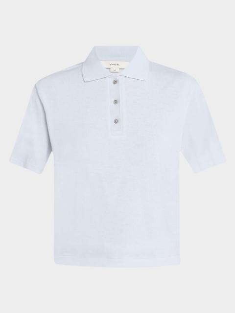 Vince Short-Sleeve Polo Shirt