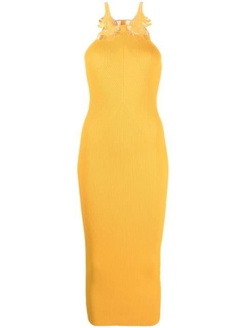 self-portrait bodycon midi dress