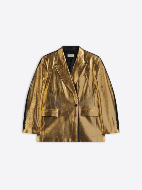 Dries Van Noten GOLD FOILED BLAZER