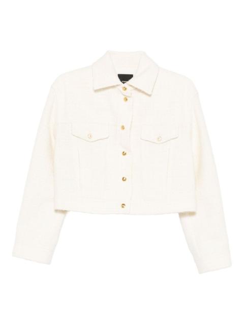 PINKO cropped tweed jacket