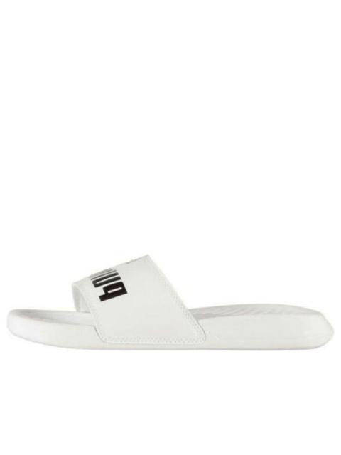 PUMA (WMNS) PUMA Popcat White Slide 'White Black' 361222-13