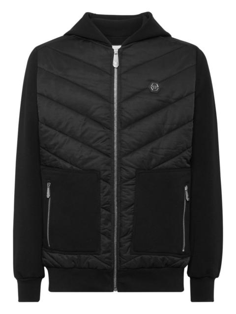 PHILIPP PLEIN quilted hooded jacket