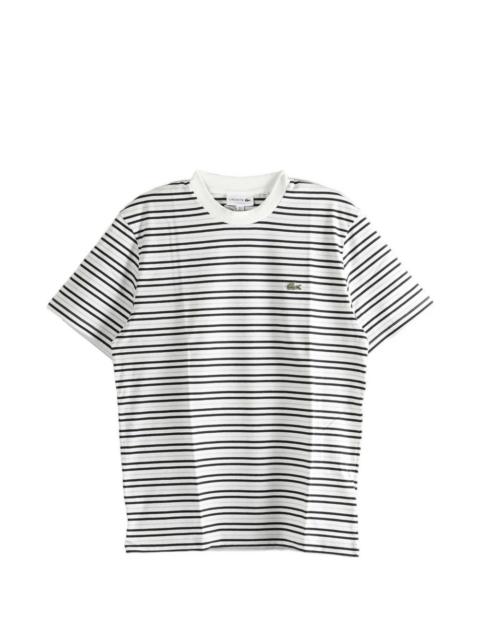 LACOSTE striped T-shirt