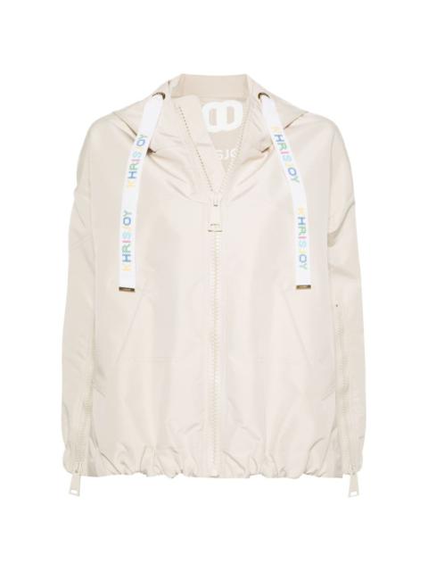 New Khris hooded windbreaker jacket