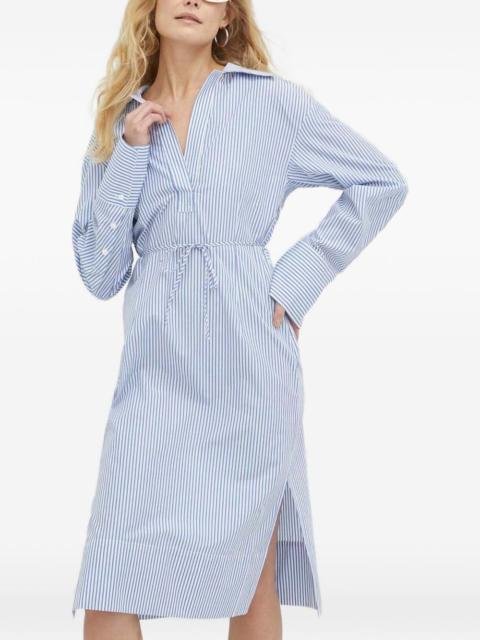 HERSKIND striped midi dress