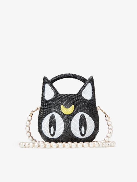 JIMMY CHOO Crystal Luna Minaudiere Clutch
Black Plexi Luna Minaudière with Crystals