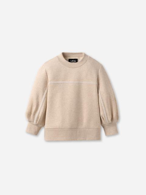 UGG ® Women's Classic Puff Sleeve Top in Sand Heather