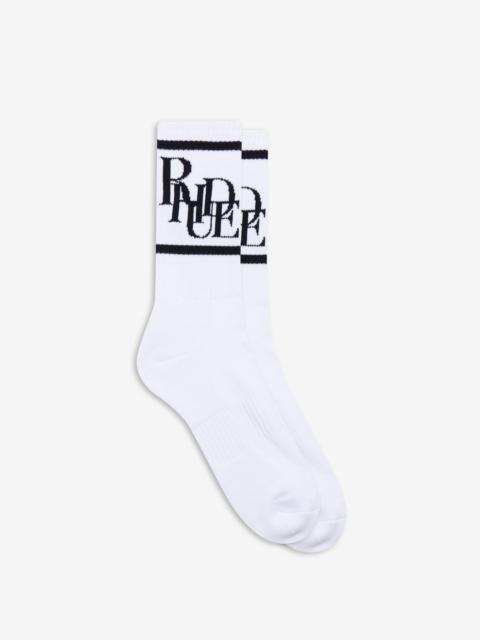 SCRAMBLE LOGO SOCK