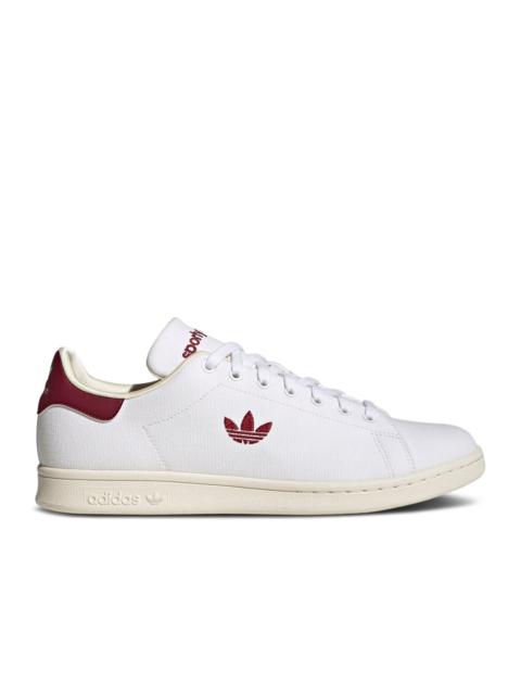 adidas SPORTY & RICH X STAN SMITH 'WHITE COLLEGIATE BURGUNDY