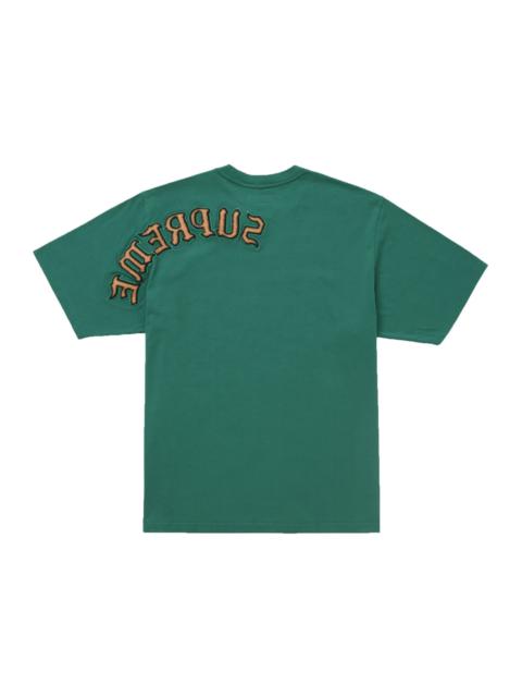 Supreme Supreme Brushed Arc S/S Top Green