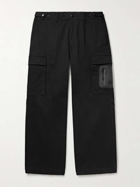 Cotton-Blend Twill Cargo Trousers