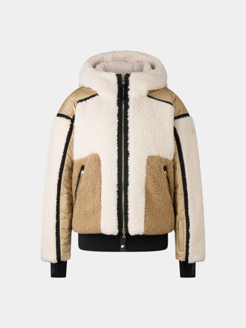 BOGNER Kora ski jacket in Off-white/beige