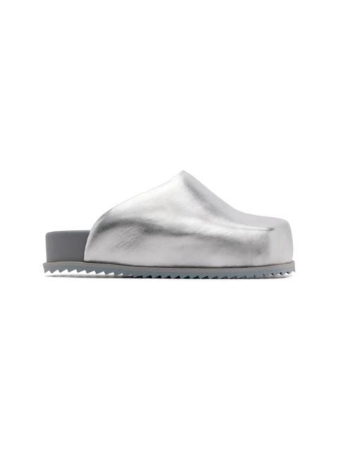 YUME YUME SSENSE Exclusive Silver Truck Slip-on Loafers