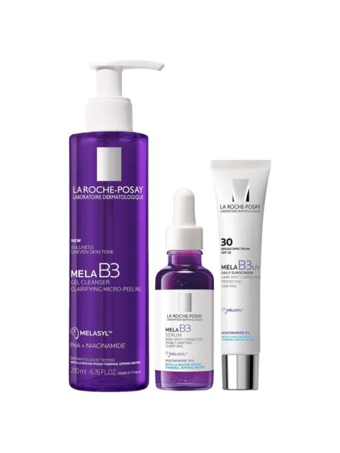 LA ROCHE-POSAY La Roche-Posay Mela-B3 Dark Spot Regimen: Cleanse, Treat, Protect