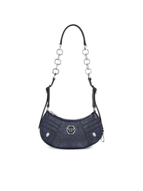 PHILIPP PLEIN mini leather shoulder bag