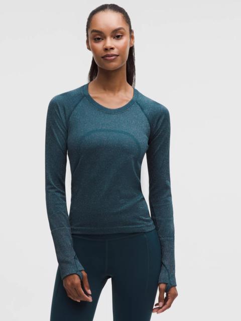 lululemon Swiftly Tech Long-Sleeve Shirt 2.0 Waist Length *Sparkle