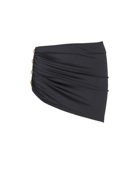Balmain Draped button sarong