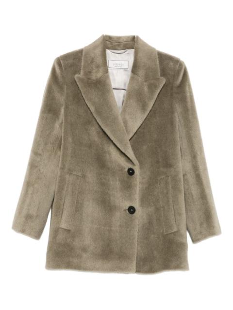 PESERICO peak-lapels coat