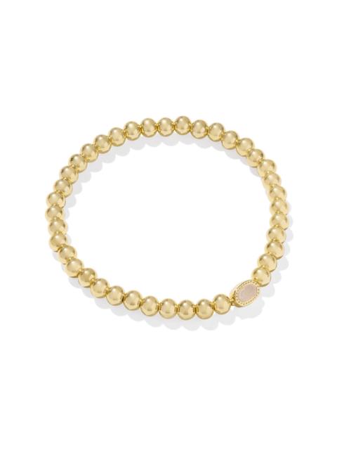 KENDRA SCOTT Mini Elaina Gold Stretch Bracelet