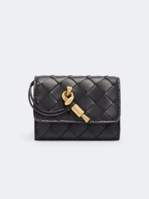 Bottega Veneta Intrecciato leather card holder