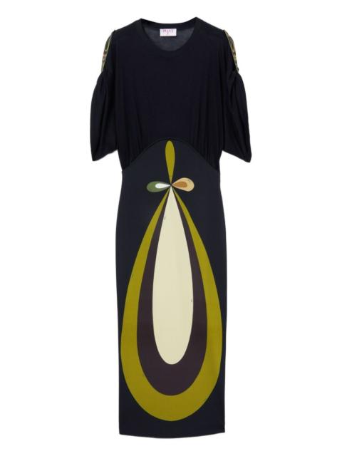 PUCCI graphic-print maxi dress