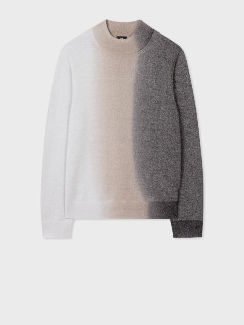 Paul Smith Wool-Blend Ombre Funnel Neck Sweater