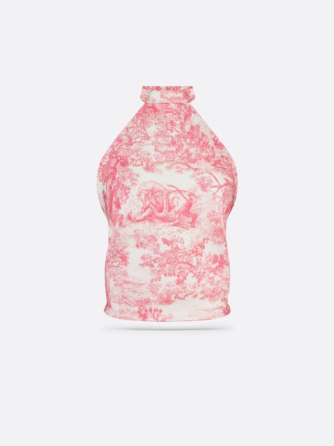 Dior Dioriviera Toile de Jouy Sauvage Dior Silk Top