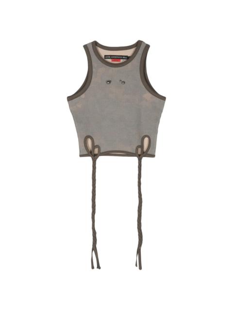 Andersson Bell strap-detail tank top