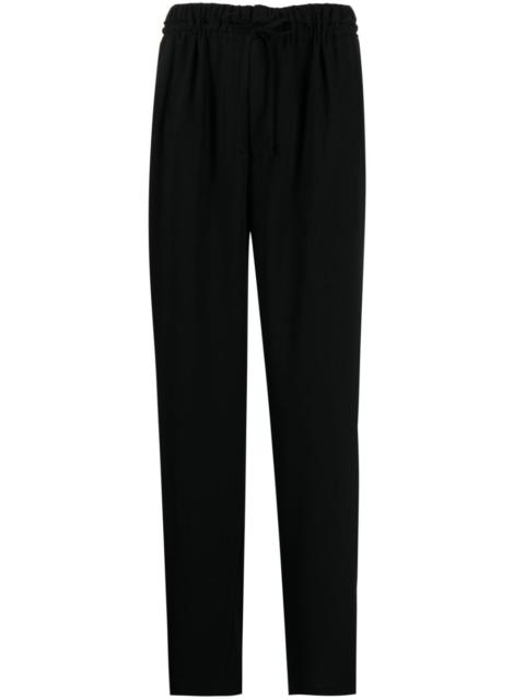 UNDERCOVER drawstring-waist straight-leg trousers