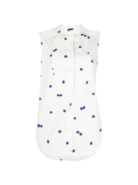 Aspesi spot-print sleeveless dress