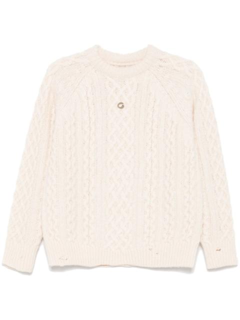 COPERNI Aran-knit sweater