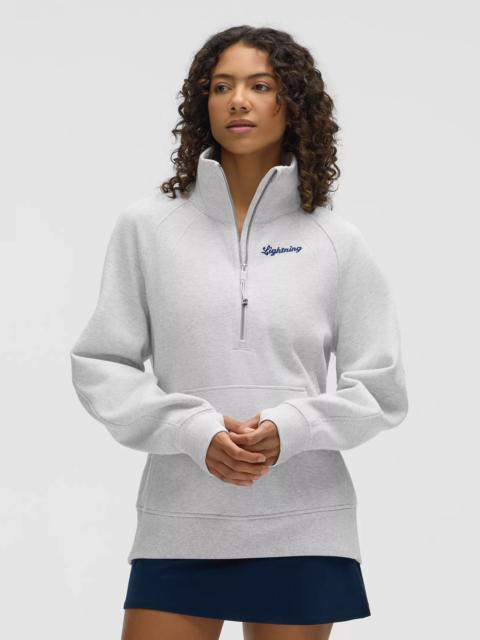 lululemon Scuba Oversized Funnel-Neck Half Zip Long *Tampa Bay Lightning