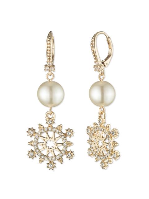 Marchesa GOLD DOUBLE DROP EARRING