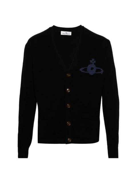 Vivienne Westwood Alex Orb-intarsia cardigan