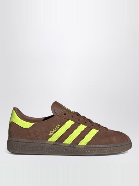 adidas Originals Sneaker München in brown/yellow suede