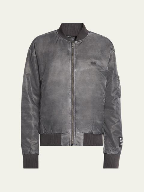 Ksubi Men's Overdyed Royalty Bomber Jacket