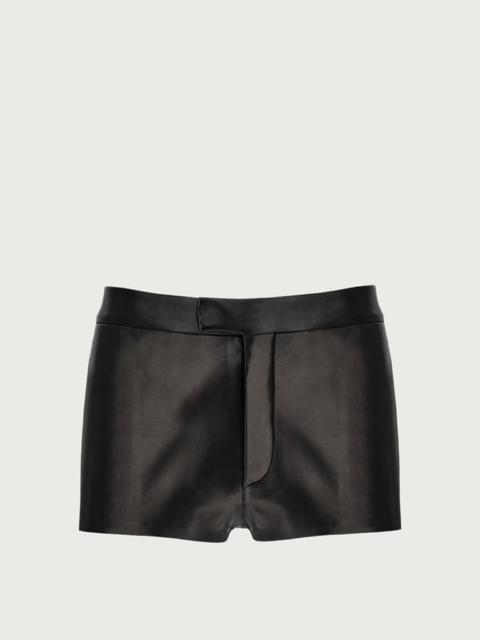 FERRAGAMO SLIM FIT TAILORED SHORTS