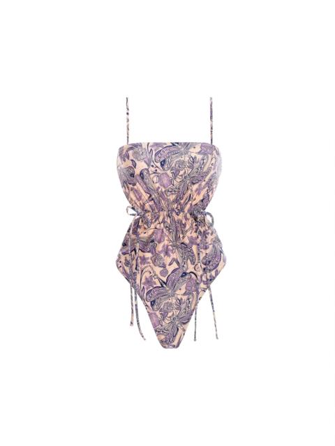 Agua by Agua Bendita Azul Libelulas Lavanda One Piece