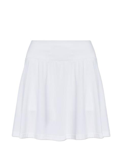 adidas perforated-detail mini skort