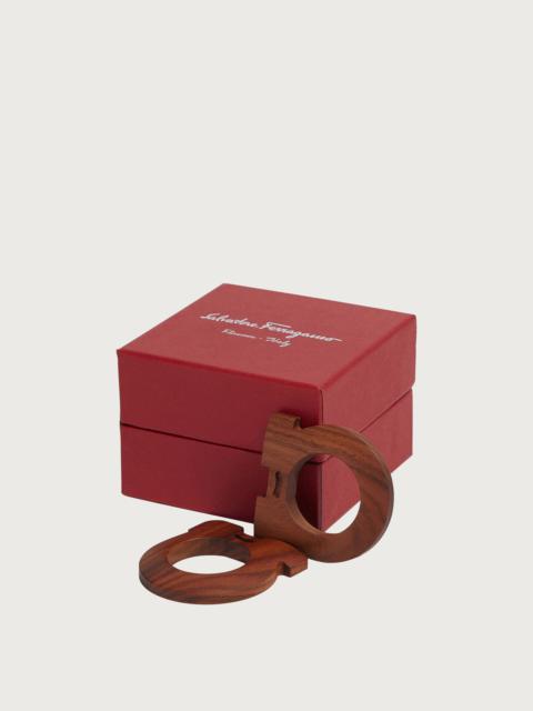 FERRAGAMO Interchangeable Gancini Switch buckle
