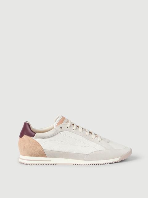 Brunello Cucinelli Deerskin and suede sneakers