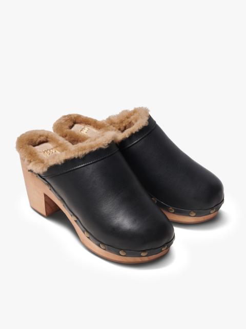 beek Woodpecker Shearling Clog