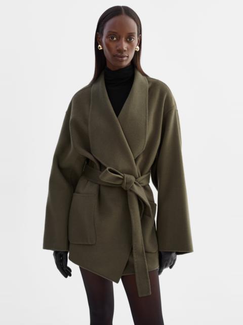 LAMARQUE MEKIA | Double Face Wool Coat