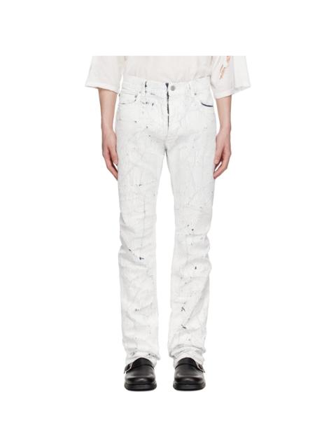 MM6 Maison Margiela 금 효력 청바지