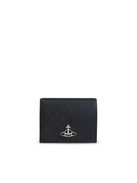 Vivienne Westwood bi-fold logo plaque wallet