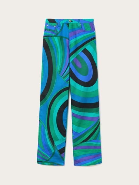 PUCCI IRIDE PRINT PANTS