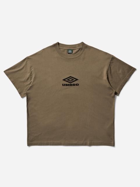 umbro Men's OG Logo T-Shirt Army Green