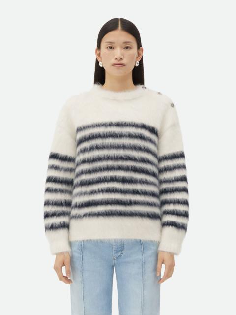 Bottega Veneta Heavy Marinière Mohair Sweater
